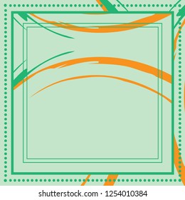 Abstract grunge background, colorful asymmetric pattern. Contemporary modern art for silk scarf shawl design. Digital brushstrokes painted texture for textile fabric, paper print. Fashion illustration