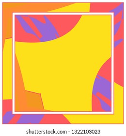 Abstract grunge background, colorful asymmetric pattern. Contemporary modern art for silk scarf shawl design. Digital brushstrokes painted texture for textile fabric, paper print. Fashion illustration