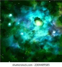 Abstract grunge background in cosmic universe theme, vector EPS 10 illustration 