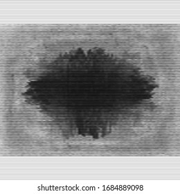 Abstract grunge background. Dark dotted halftone surface. Grungy texture for design. Techno style overlay