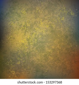 abstract grunge background of dark green rusty metal plate