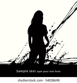 abstract grunge background design