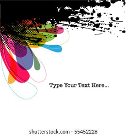 abstract grunge background design