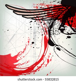 abstract grunge background design