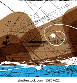 abstract grunge background design