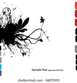 abstract grunge background design
