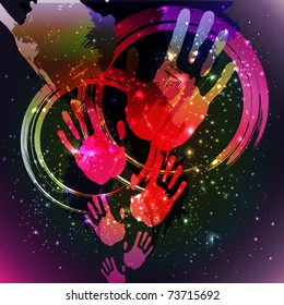 abstract grunge background for design