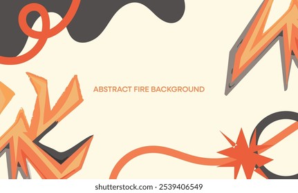 Abstract grunge background design with simple, modern style. Editable File