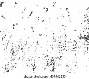 Abstract grunge background. Distress Overlay Texture. Dirty, rough backdrop. Stained, damaged effect. Vector illustration with spots and splatters