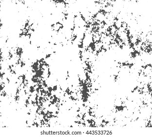Abstract grunge background. Distress Overlay Texture. Dirty, rough backdrop. Stained, damaged effect. Vector illustration with spots and splatters