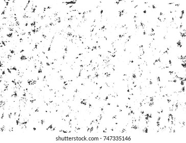 Abstract grunge background. Distress Overlay Texture. Dirty, rough backdrop. Stained, damaged effect. Vector illustration with spots and splatters