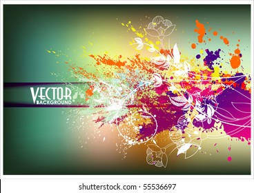 fundo grunge abstrato eps10