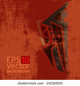Abstract grunge background. EPS10 vector.
