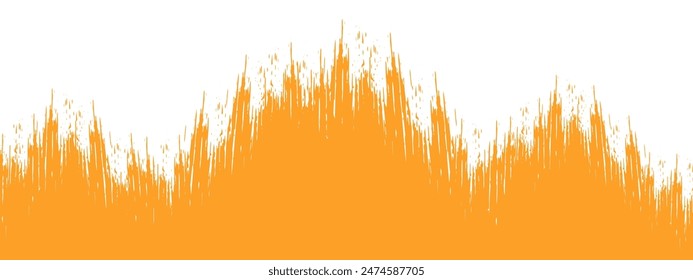 Abstract grunge background with fading lines, stripes. Vector illustration