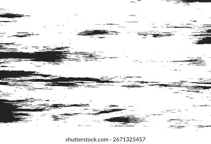 Abstractas fondo grunge con Horizontales líneas de pincel afligido en negro sobre blanco. Ideal para su uso en carteles, Diseños gráficos, proyectos impresos, arte digital y fondos de Web.