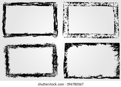 ABSTRACT GRUNGE BACKGROUND  FRAME TEXTURE