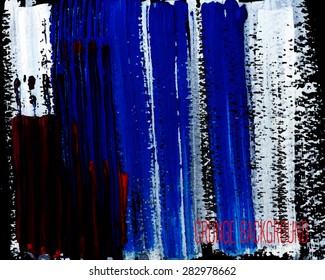 abstract grunge background gouache strokes