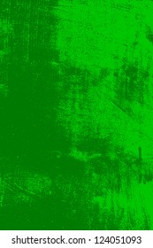 Abstract grunge background - green scratched texture. EPS10 vector illustration.