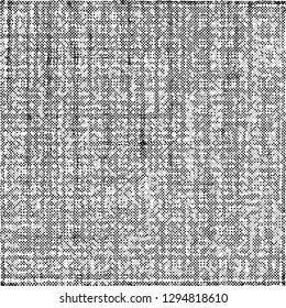 Abstract grunge background with halftone dots. Distressed texture. Vector illustration