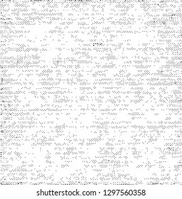 Abstract grunge background with halftone dots. Distressed texture. Vector illustration.