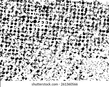 Abstract grunge background with halftone dots. Distressed texture. Vector illustration.