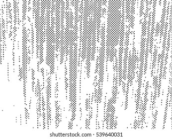 Abstract grunge background with halftone dots. Distressed texture. Vector illustration.