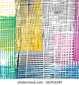 Abstract grunge background with halftone effect. vector (new style out of the ordinary geometric halftone effect).