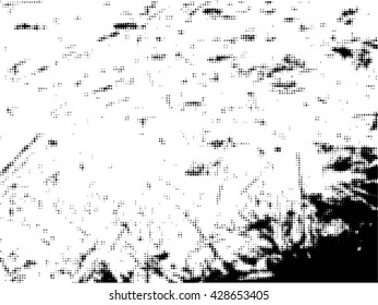 Abstract grunge background halftone effect