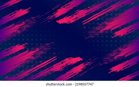 Borde abstracto con diseño vectorial de estilo medio-tono