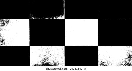 Abstract Grunge Background with Hand-Painted Stripes and Seamless Vintage Pattern