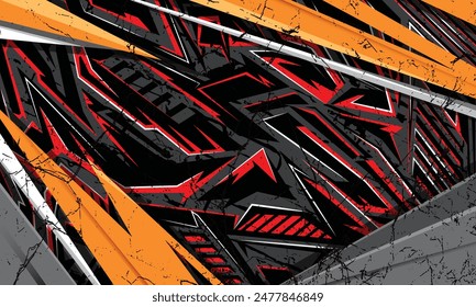 	
Abstract grunge background for jersey fabric, racing, car wrap decal, cycling, football, games, etc