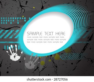 Abstract grunge background with place for your text