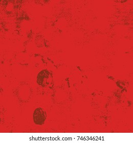 Abstract grunge background - red scratched texture. EPS10 vector illustration. 