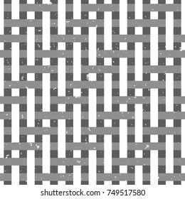 Abstract grunge background of simple shapes. Seamless movement pattern.