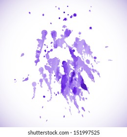 abstract grunge background with splats and halftone effect