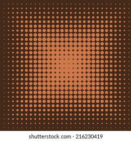 Abstract grunge background with splats and halftone effect.