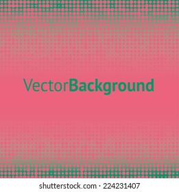 Abstract grunge background with splats and halftone effect.