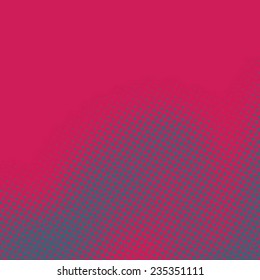 Abstract grunge background with splats and halftone effect. 
