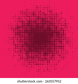 Abstract grunge background with splats and halftone effect