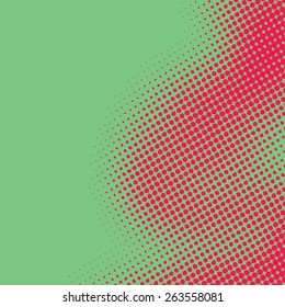 Abstract grunge background with splats and halftone effect