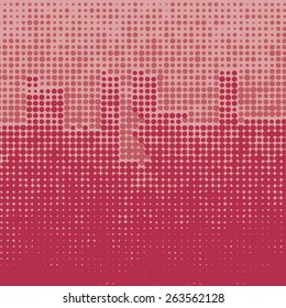 Abstract grunge background with splats and halftone effect