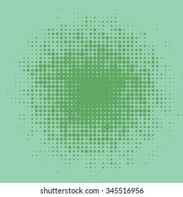 Abstract grunge background with splats and halftone effect