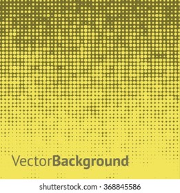 Abstract grunge background with splats and halftone effect