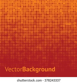 Abstract grunge background with splats and halftone effect.