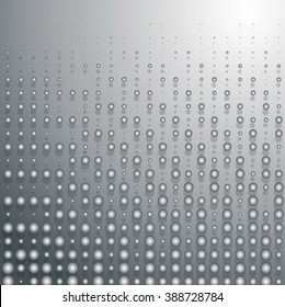 Abstract grunge background with splats and halftone effect.