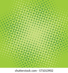 Abstract grunge background with splats and halftone effect.