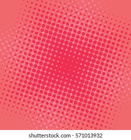 Abstract grunge background with splats and halftone effect.