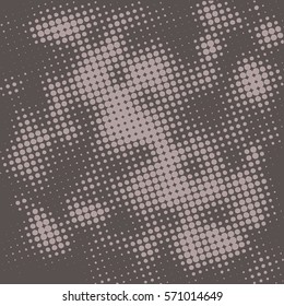 Fundo grunge abstrato com splats e efeito de meio-tom.