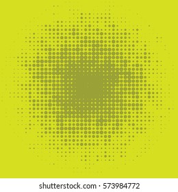 Abstract grunge background with splats and halftone effect.