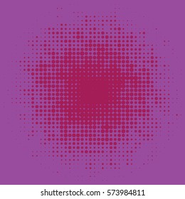 Abstract grunge background with splats and halftone effect.